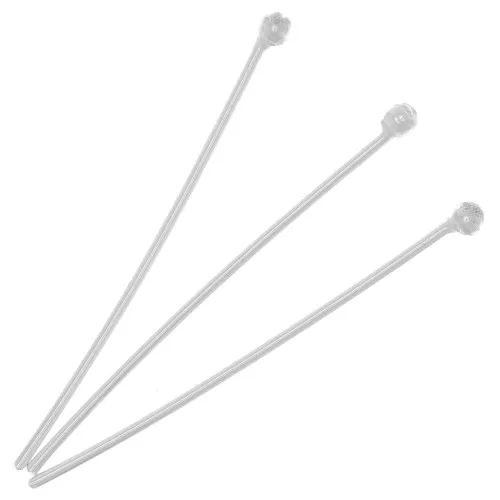 30x0.8mm 925 Sterling Silver Ball pins x10