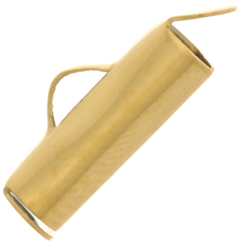 13mm Golden Stainless steel 304 multi strand tu end for seed beads & Delica x2