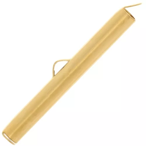 35mm Golden Stainless steel 304 multi strand tu end for seed beads & Delica x2