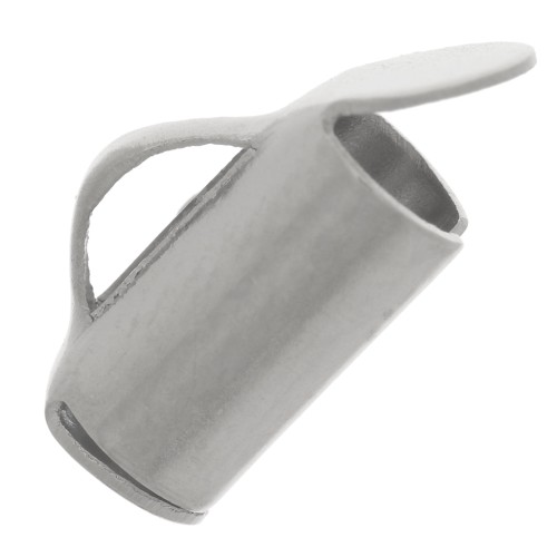7 mm Bead-End Caps for Weaving Seed Beads & Delica Beads - 304 Stainless Steel x2