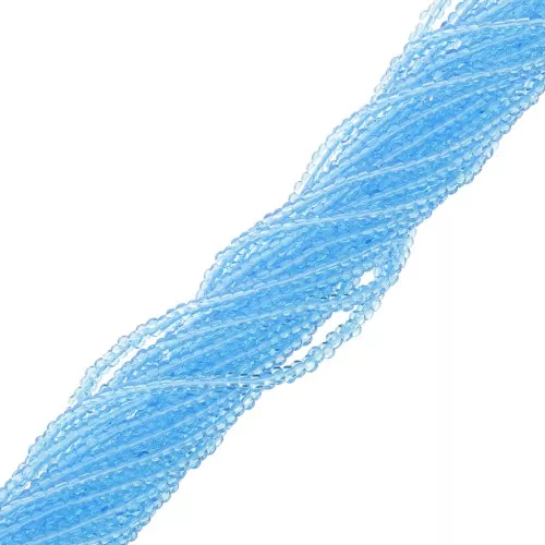 Preciosa 13/0 Charlotte cut seed beads - Aquamarine x10g