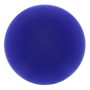 12 mm round cabochon in opaque resin - Dark blue x1