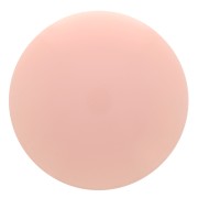 12 mm round cabochon in opaque resin - Light pink x1