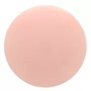 12 mm round cabochon in opaque resin - Light pink x1