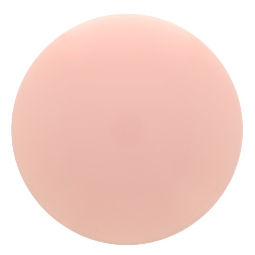 12 mm round cabochon in opaque resin - Light pink x1
