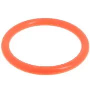Bracelet jonc en résine opaque 67 mm - Orange x1