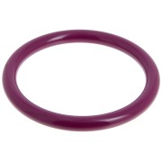 67mm Bracelet in opaque resin - Aubergine x1