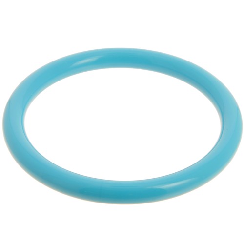 67mm Bracelet in opaque resin - Turquoise x1