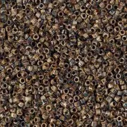 Miyuki Delica 11/0 DB2267 - Opaque Brown Picasso x 100 g