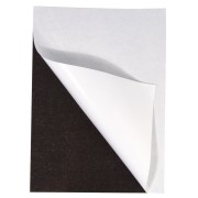 29x21cm Self-adhesive magnetic sheet - Black x1|raw }}