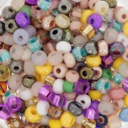 Preciosa Seed Beads 6/0 4 mm - Multicolor Mix x 20 g
