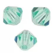 4mm Preciosa Crystal Bicones - MC Bead Rondell - Caribbean Sea x30