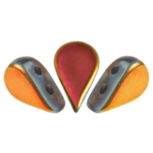 5x8mm Amos® Glass beads by Puca® - Full Marea x10g