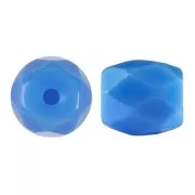 6x5mm Baros® Glass Beads by Puca® - Frost Blue Lagoon x10g