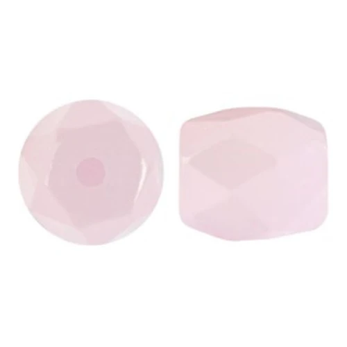 6x5mm Baros® Glass Beads by Puca® - Frost Sweet Pink x10g