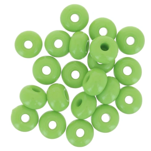 Preciosa Seed Beads 2/0 - 6 mm - Opaque Light Green x 20 g
