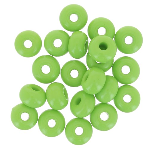 Preciosa Seed beads 2/0 - 6 mm - Opaque Light Green x5g