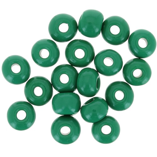 Preciosa Seed Beads 2/0 - 6 mm - Opaque Dark Green x 20 g