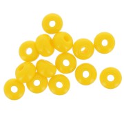 Preciosa Seed beads 2/0 - 6 mm - Opaque Dark Yellow x20g|raw }}
