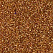 Miyuki Seed Beads 15/0 2422 - Silverlined Topaz x8g