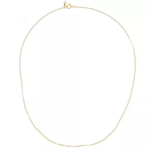 0.8mm Venetian mesh choker - Gold filled x41cm