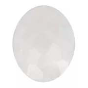 10x8mm Oval faceted gemstone cabochon - Moonstone x1