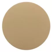 12mm Round matte effect resin cabochon - Sand x1