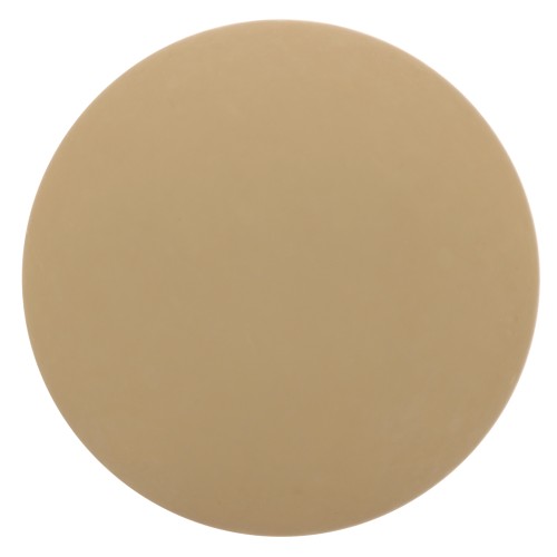 12mm Round matte effect resin cabochon - Sand x1