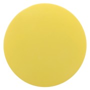 12mm Round matte effect resin cabochon - Sun Yellow x1