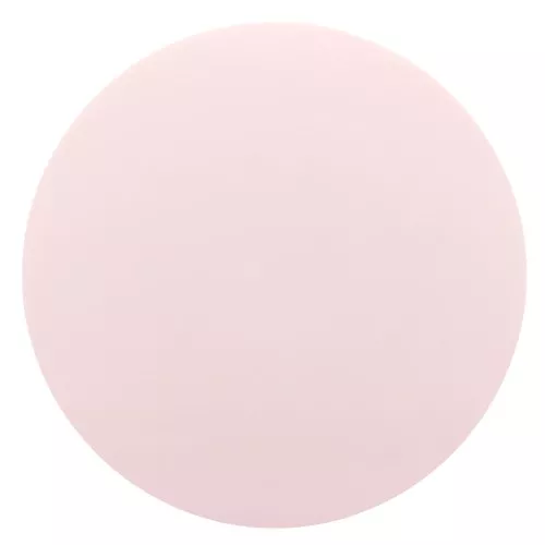 12mm Round matte effect resin cabochon - Pastel Pink x1