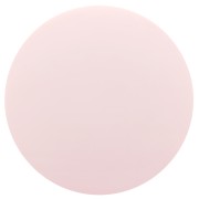 14mm Round matte effect resin cabochon - Pastel Pink x1