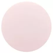 14mm Round matte effect resin cabochon - Pastel Pink x1