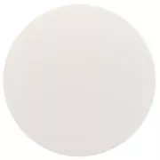 14mm Round matte effect resin cabochon - Ivory x1