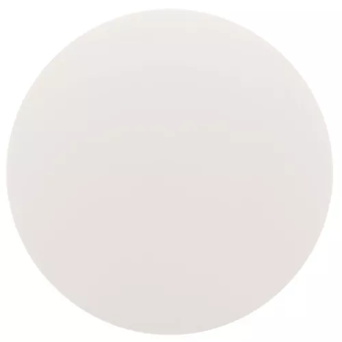14mm Round matte effect resin cabochon - Ivory x1