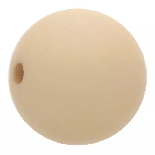 10mm Matte effect resin bead - Sand x1