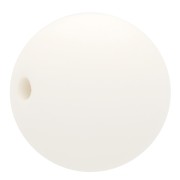 10mm Matte effect resin bead - Ivory x1|raw }}