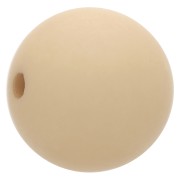 12mm Matte effect resin bead - Sand x1