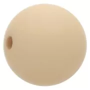 12mm Matte effect resin bead - Sand x1