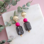 12mm Matte effect resin bead - Ivory x1