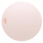 14mm Matte effect resin bead - Pastel Pink x1