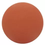 12mm Round matte effect resin cabochon - Terracotta x1