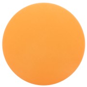 14mm Round matte effect resin cabochon - Light Orange x1|raw }}