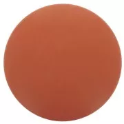 14mm Round matte effect resin cabochon - Terracotta x1