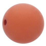 10mm Matte effect resin bead - Terracotta x1|raw }}