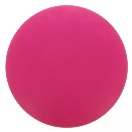 12mm Round matte effect resin cabochon - Fuchsia x1