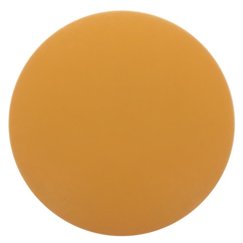 12mm Round matte effect resin cabochon - Mustard x1