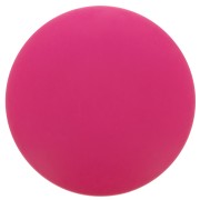 14mm Round matte effect resin cabochon - Fuchsia x1|raw }}
