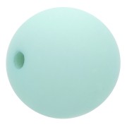 10mm Matte effect resin bead - Mint x1