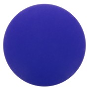 12mm Round matte effect resin cabochon - Royal Blue x1