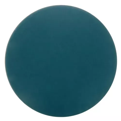 12mm Round matte effect resin cabochon - Pigeon Blue x1